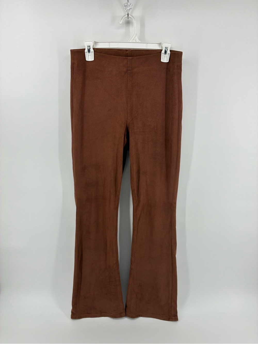 American Eagle Brown Flared Knit Pants Peasant Boho